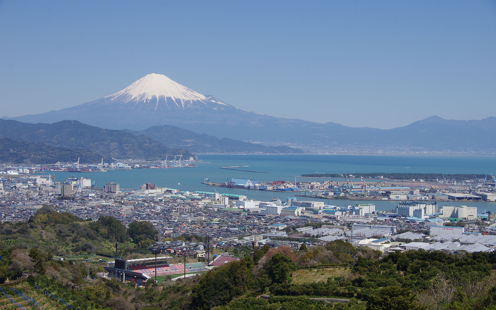 日本平からの富士山